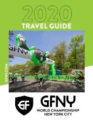 GFNY NYC 2020 Travel Guide 