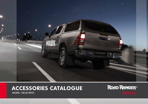 Road Ranger Toyota Hilux Pick-Up Hardtop Catalogue