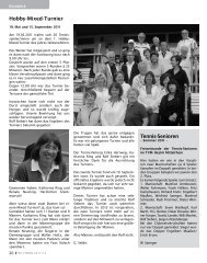 PSC Tennis Magazin 2012 (Teil 2) - Pulheimer SC