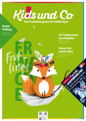 Kids und Co Ostthüringen, Ausgabe Frühling 2020