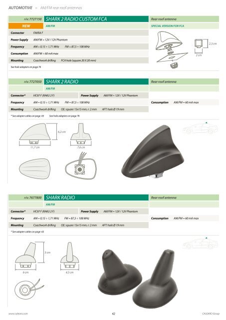 Antennas for DAB AM and FM Radio Receptions