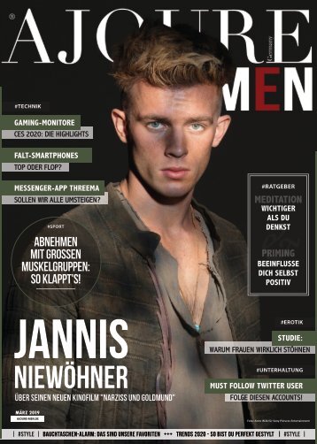 AJOURE´ Men Magazin März 2020