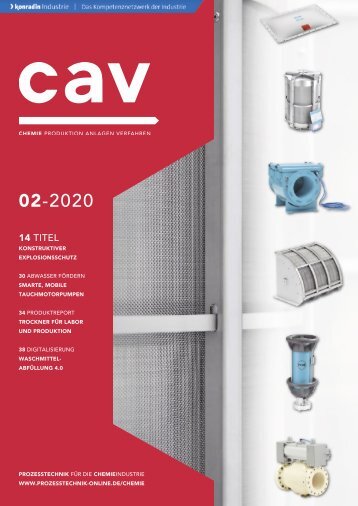 cav – Prozesstechnik für die Chemieindustrie 02.2020