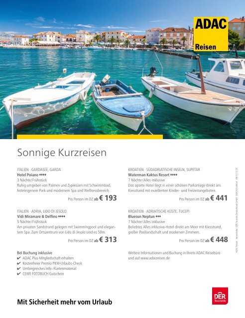 ADAC Urlaub März-Ausgabe 2020 Überregional