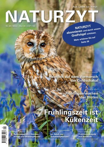 NATURZYT – Das Schweizer Naturmagazin – Ausgabe März 2020