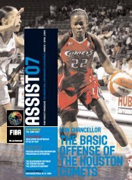 the basic offense of the houston comets - Guyana Basketball