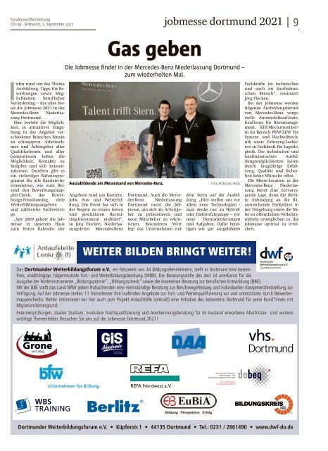 MesseMagazin zur 12. jobmesse dortmund