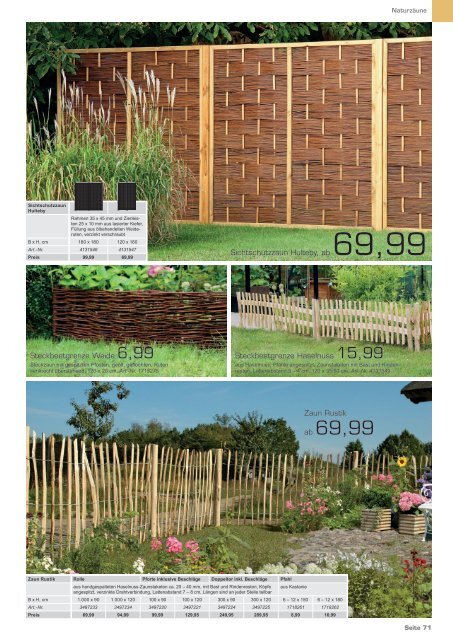 Garten 2020 - Holz im Garten - Hasselbring