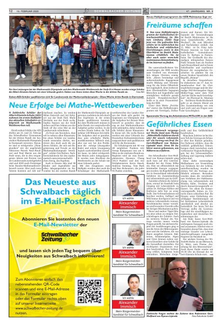 Schwalbacher Zeitung