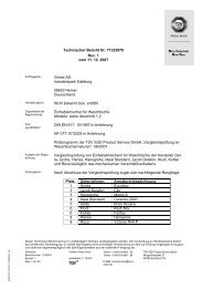 Technischer Bericht Nr. 71323978 Rev. 1 vom 11. 12. 2007 Grohe ...