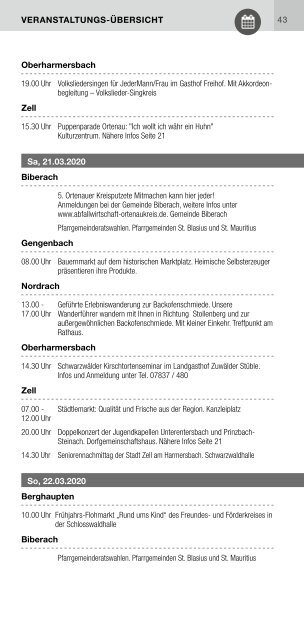 Schwarzwald-Heftli Ausgabe2 März-April 2020