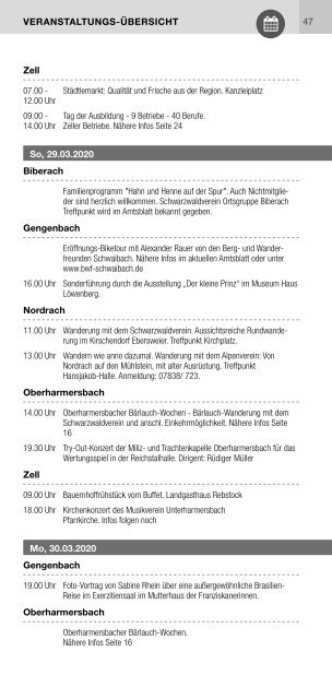 Schwarzwald-Heftli Ausgabe2 März-April 2020