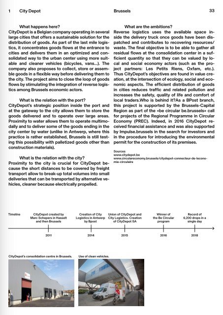 Circular City Ports - Workbook 1, Circular initiatives in the Delta