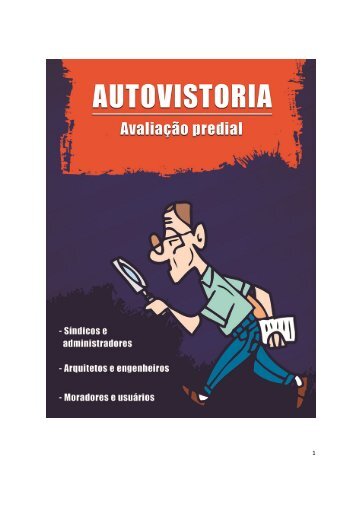 Cartilha - Auto vistoria e Avaliação Predial - SECOVIRIO