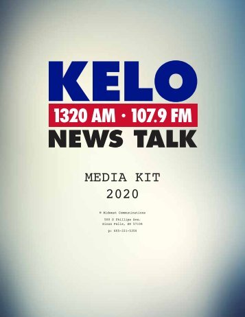 KELO-AM Media Kit 2020
