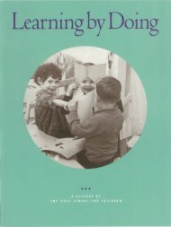 Learning by Doing: A History of The Duke School for Children