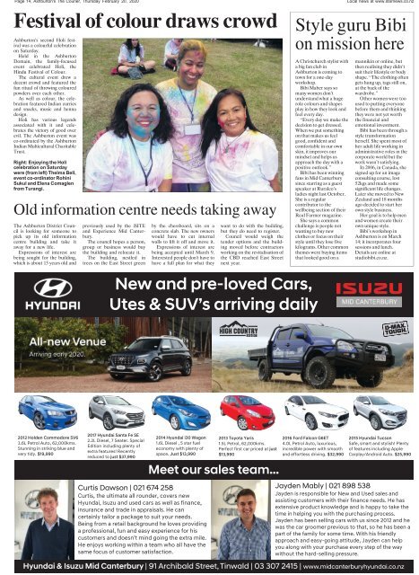 Ashburton Courier: February 20, 2020