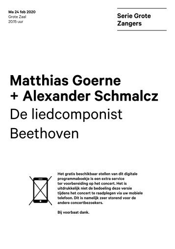 2020 02 24 Matthias Goerne + Alexander Schmalcz