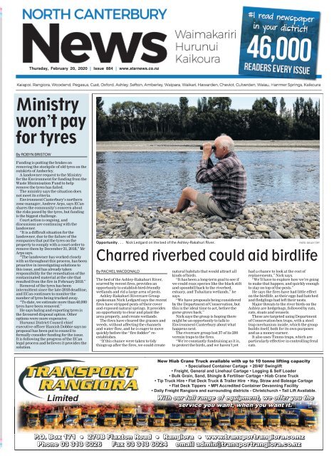 North Canterbury News: February 20, 2020