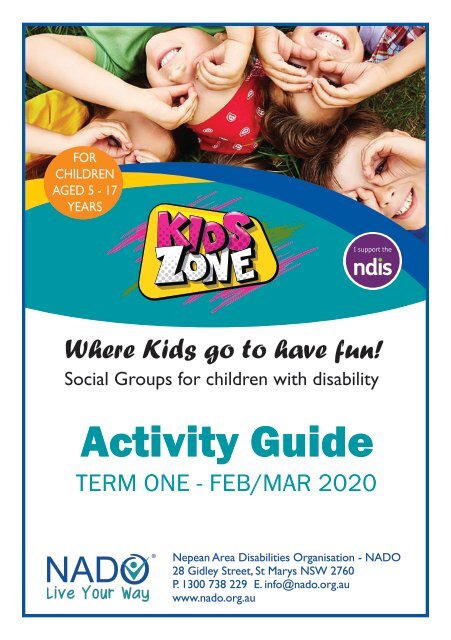 NADO KidsZone Activity Guide