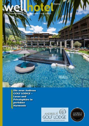 wellhotel Sonderheft Andreus Resorts Golf Lodge