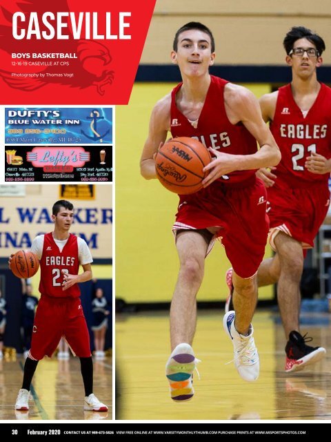 February 2020 Issue of Varsity Monthly Thumb Magazine