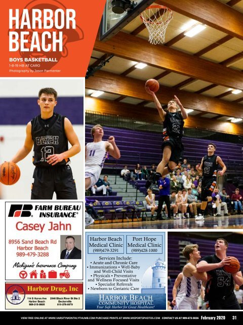 February 2020 Issue of Varsity Monthly Thumb Magazine