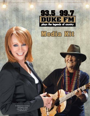 Duke FM Media Kit 2020