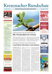 am 25. Mai 2011 in Bad Kreuznach - Kreuznacher Rundschau