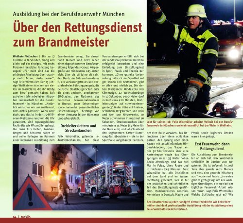 TASSILO - Das Magazin rund um Weilheim und die Seen, Ausgabe März/April 2020