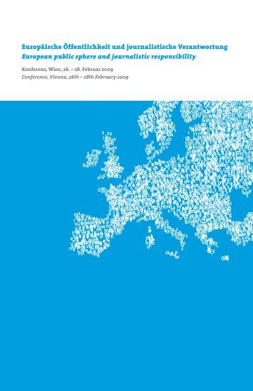 Europäische Öffentlichkeit und journalistische ... - Universität Wien