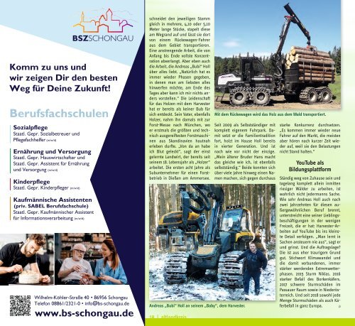 altlandkreis - das Magazin für den westlichen Pfaffenwinkel, Ausgabe März/April 2020