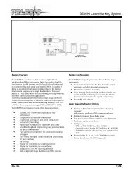 GEMINI Laser Marking System - Telesis Technologies, Inc.