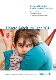 Besuchsdienst für Kinder im Krankenhaus - KinderschutzBund ...