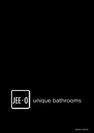 JEE-O unique bathrooms - outdoor collection 2020 - edition March