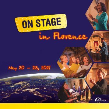 ON STAGE Florence 2021 - Brochure