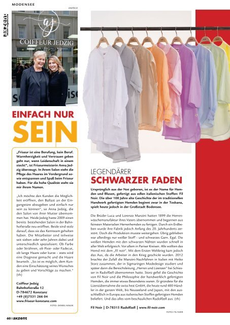 akzent Magazin Februar '20 Bodensee-Oberschwaben