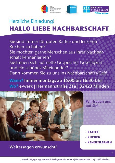 Nachbarschaftscafe im e-werk