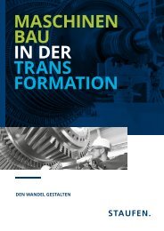 Broschüre: Maschinenbau in der Transformation