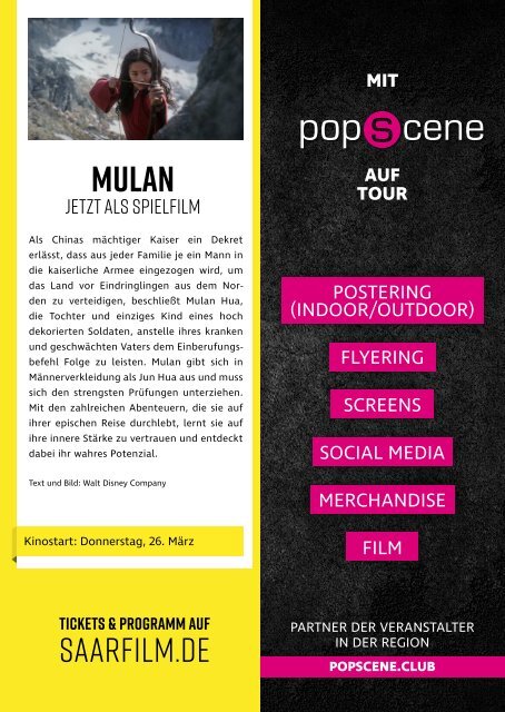 POPSCENE März 03/2020