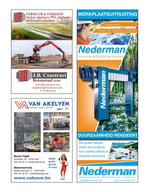 Grond Weg Waterbouw BE 01 2020