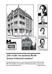 se - Das jüdische Kaufhaus Julius Marx in Freiburg, die Geschichte der Familie und seine Arisierung