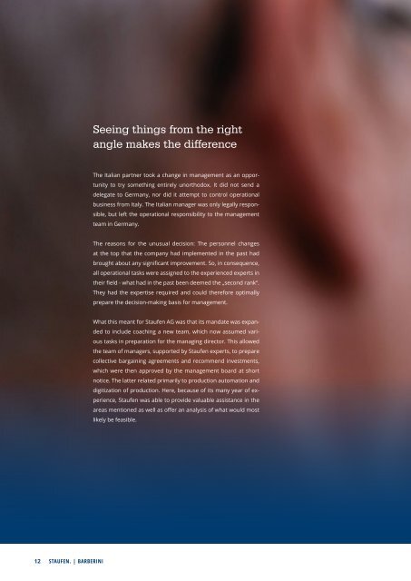 Seeing Things Clearly: A Success Story by STAUFEN.AG 