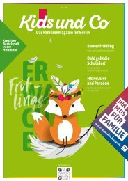 Kids und Co Berlin, Ausgabe Frühling 2020