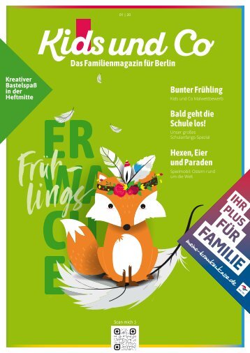 Kids und Co Berlin, Ausgabe Frühling 2020