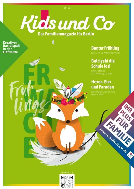 Kids und Co Berlin, Ausgabe Frühling 2020