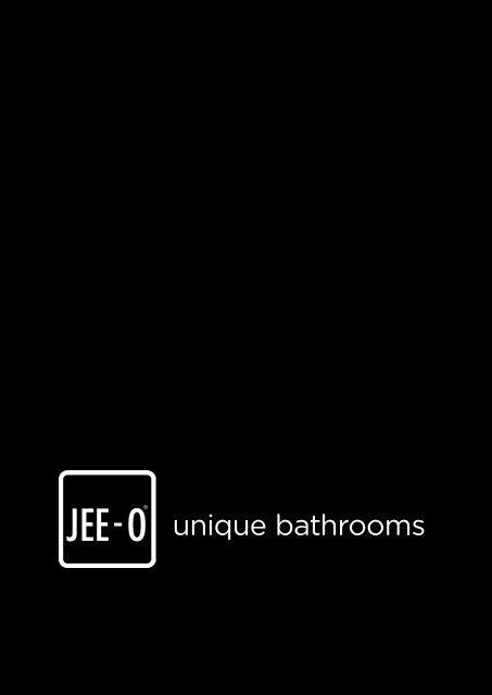 JEE-O unique bathrooms - collection 2020