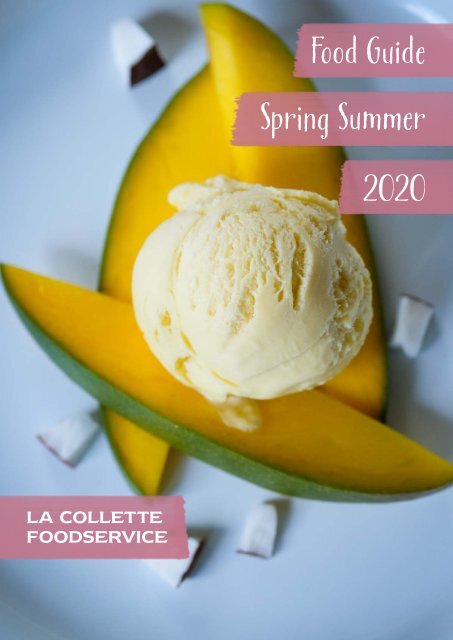 La Collette Food Guide Spring Summer 2020