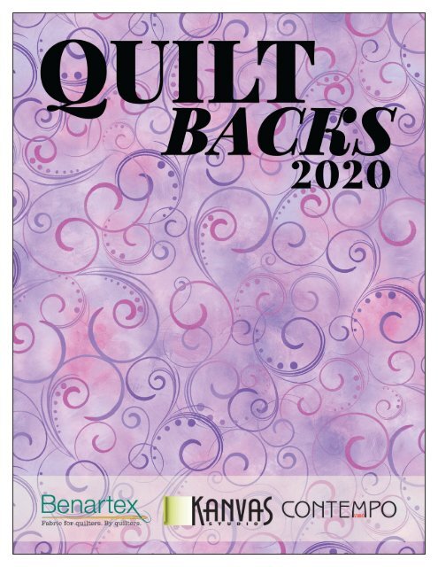Quilt Backs 2020