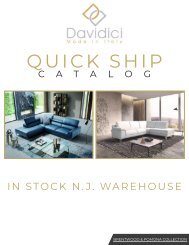 Davadici Quick Ship Catalog MSRP - 2020